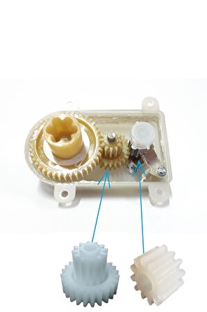 FAKİR Mr.chef Quadro Blender Motor Ve Hazne Kapağı Çift Dişlisi