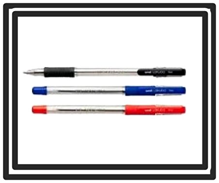 Claro Hi-Tec Tükenmez Kalem 1.00 Mm Siyah 3 adet