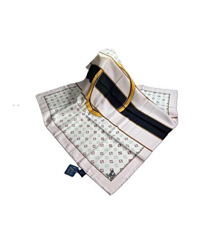 Levidor 90*90 Twil İpek Eşarp  (02135)