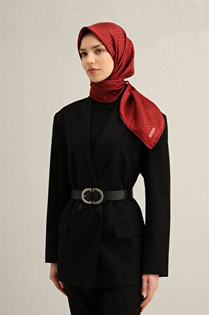 2025  İLKBAHAR - YAZ - DJ SAF İPEK EŞARP  ( SURA)-9345D03