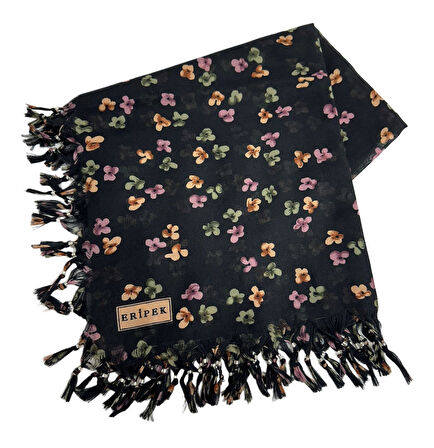 Sökme Boncuklu Pamuk Yazma - 95 x 95 - 04920