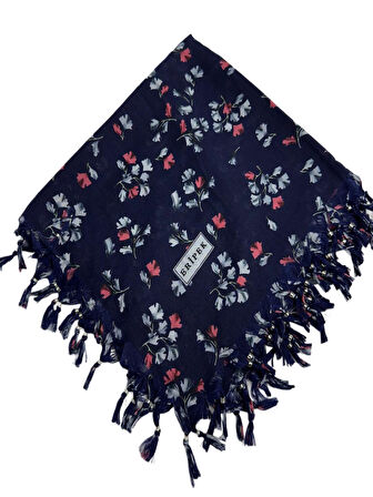 Sökme Boncuklu Pamuk Yazma - 95 x 95 - 04924