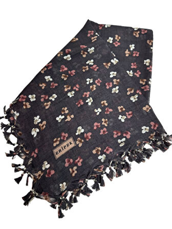 Sökme Boncuklu Pamuk Yazma - 95 x 95 - 04930