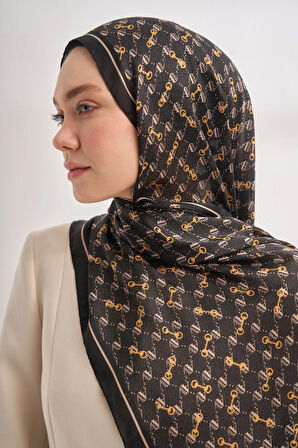 İTHAL VUAL MONOGRAM DESEN ŞAL -46463