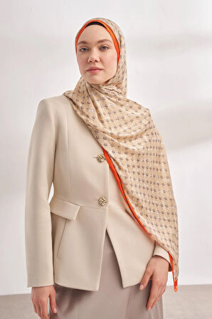 İTHAL VUAL MONOGRAM DESEN ŞAL -52929