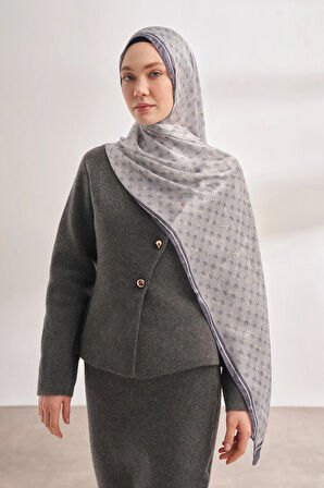 İTHAL VUAL MONOGRAM DESEN ŞAL -52929