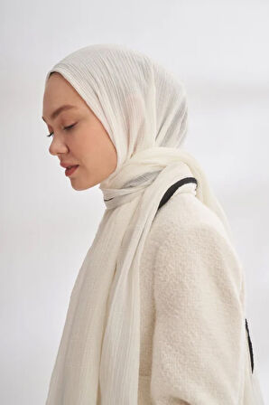 Müslin Biyeli Şal  -90 x 200- 3352-01