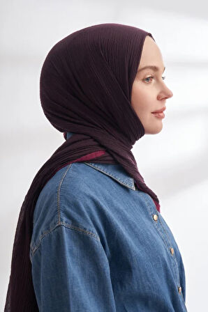 Müslin Biyeli Şal  -90 x 200- 3352-01