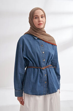 Müslin Biyeli Şal  -90 x 200- 3352-01