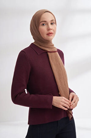 Müslin Biyeli Şal  -90 x 200- 3352-01