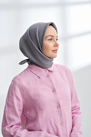 NOIRE DESEN TWİLL İPEK EŞARP - 4303