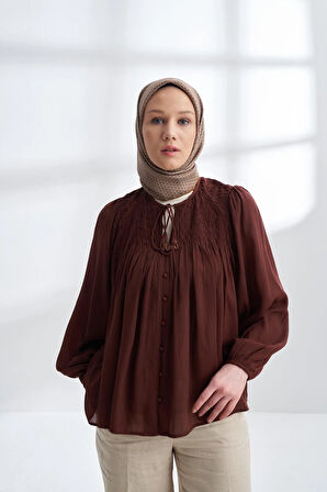 NOIRE DESEN TWİLL İPEK EŞARP - 4303