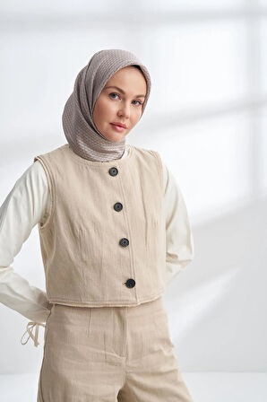 NOIRE DESEN TWİLL İPEK EŞARP - 4303