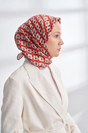 NETWORK DESEN TWILL İPEK EŞARP - 4307