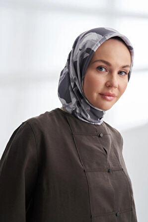 CRAYON DESEN TWILL İPEK EŞARP - 4305-134