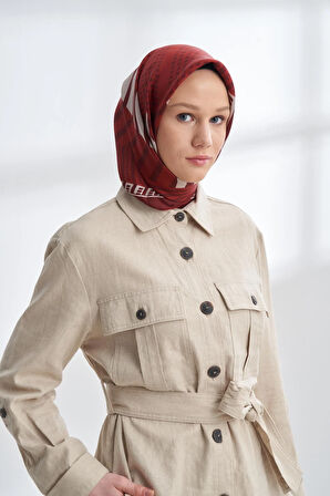 ARCHWAY DESEN TWILL İPEK EŞARP - 4302