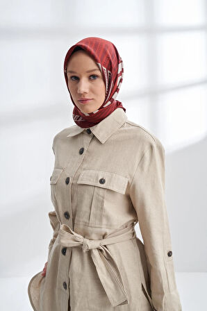 ARCHWAY DESEN TWILL İPEK EŞARP - 4302