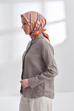 ARCHWAY DESEN TWILL İPEK EŞARP - 4302