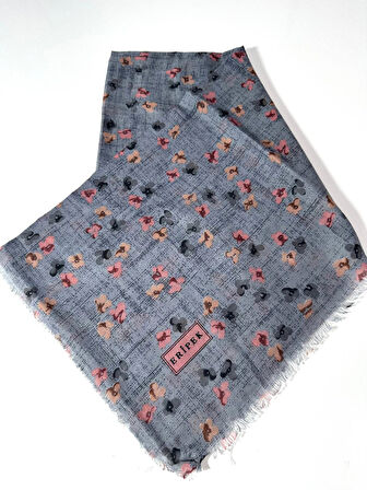 Saçaklı Pamuk Tülbent - 05503