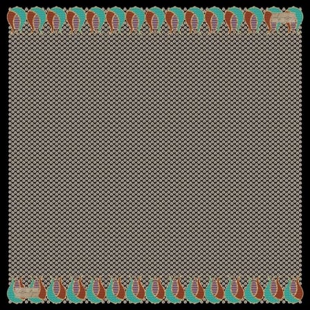 GÜZ | YAZ SERİNLİĞİ EŞARP 90 x 90  2224-12