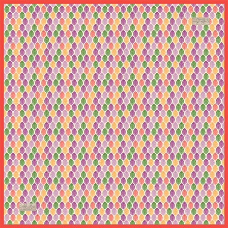 GÜZ | YAZ SERİNLİĞİ EŞARP 90 x 90  2432