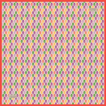 Sura İpek Eşarp- 90X90 - 2432