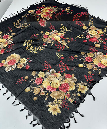 Sökme Boncuklu Pamuk Yazma - 05651