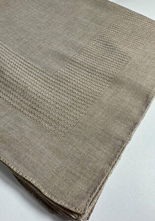 Büyük Boy Pano Pamuk Eşarp- 120 x 120 - 5656