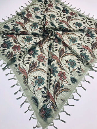 Sökme Boncuklu Pamuk Yazma - 05832