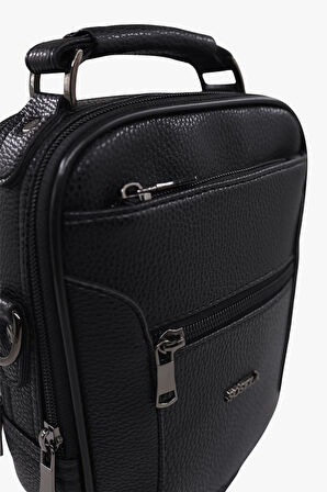 45-3022 Siyah Küçük Boy Erkek El Çantası