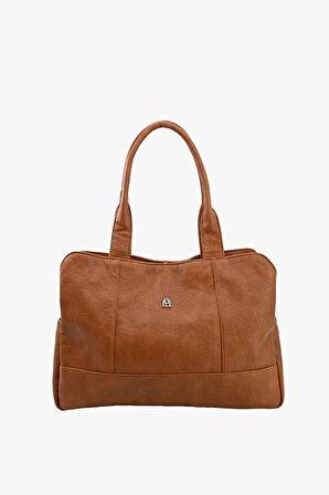 67-8098 Kadın Omuz Ve Kol Çanta - Taba