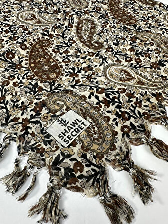 Sökme Boncuklu Pamuk Yazma - 05868