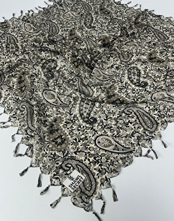 Sökme Boncuklu Pamuk Yazma - 05868