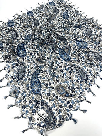 Sökme Boncuklu Pamuk Yazma - 05868