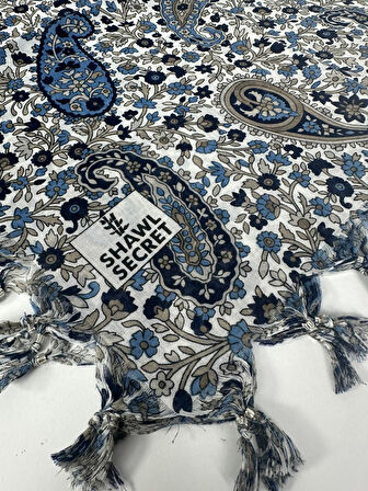 Sökme Boncuklu Pamuk Yazma - 05868