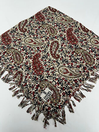 Sökme Boncuklu Pamuk Yazma - 05868