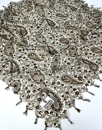 Sökme Boncuklu Pamuk Yazma - 05868