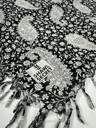 Sökme Boncuklu Pamuk Yazma - 05868