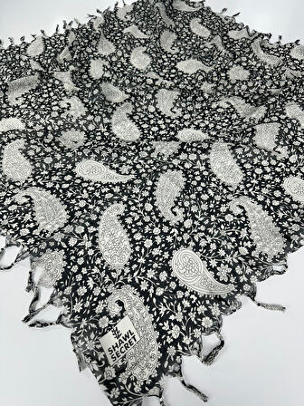 Sökme Boncuklu Pamuk Yazma - 05868