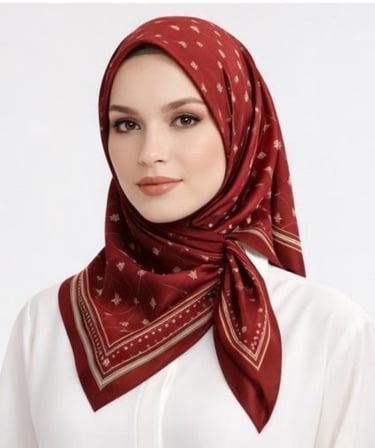 İpekal Mono Organik Pamuk Eşarp -  06247