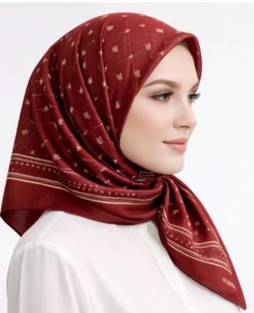 İpekal Mono Organik Pamuk Eşarp -  06247
