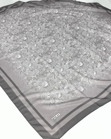 Nevada Büyük Boy Organik Pamuk Eşarp - 120 x 120 - 6730