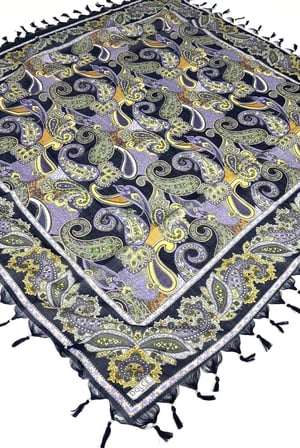 Sökme Boncuklu Lüx CottonTülbent - Yazma- 65801