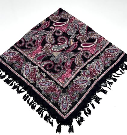 Sökme Boncuklu Lüx CottonTülbent - Yazma- 65801