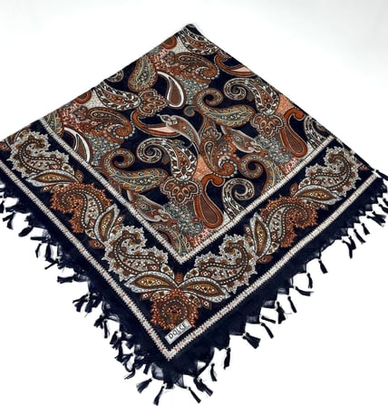 Sökme Boncuklu Lüx CottonTülbent - Yazma- 65802-19