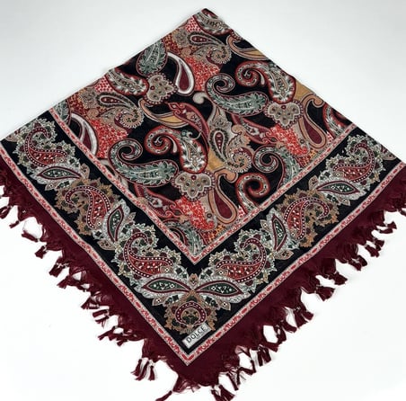 Sökme Boncuklu Lüx CottonTülbent - Yazma- 65804-17
