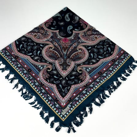Sökme Boncuklu Lüx CottonTülbent - Yazma- 65804