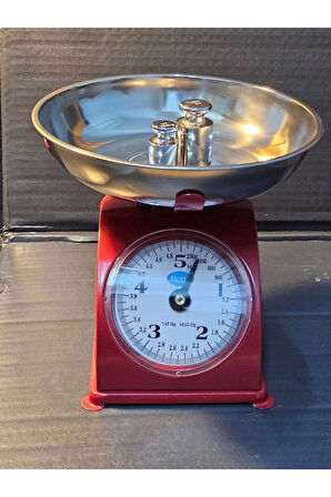 5 Kg Retro Nostalji Mutfak Tartısı Analog Terazi