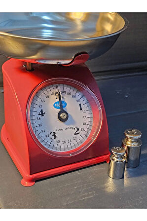 5 Kg Retro Nostalji Mutfak Tartısı Analog Terazi