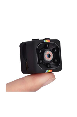 Mini SQ11 Kamera Full Hd Mikro Gizli Araç Kamerası Gece Görüşlü Taşınabilir Güvenlik Kaydedici 32gb Hafıza Kartı Hediyeli